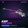 AWP | The End | Поношенное · Скин Counter-Strike 2