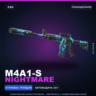 M4A1-S | Nightmare | Поношенное · Скин Counter-Strike 2