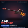 AWP | Wildfire | Закалённое в боях · Скин Counter-Strike 2