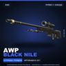 AWP | Black Nile | Прямо с завода · Скин Counter-Strike 2