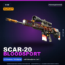 StatTrak™ SCAR-20 | Bloodsport | Поношенное · Скин Counter-Strike 2