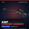 AWP | Chrome Cannon | Закалённое в боях · Скин Counter-Strike 2