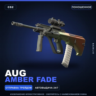 AUG | Amber Fade | Поношенное · Скин Counter-Strike 2