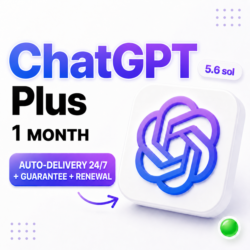 ChatGPT Plus 1 месяц | Личный аккаунт или ключ продления | GPT-5.6 Sol   Codex