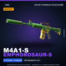 StatTrak™ M4A1-S | Emphorosaur-S | После полевых испытаний · Скин Counter-Strike 2