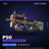 P90 | Neoqueen | Прямо с завода · Скин Counter-Strike 2