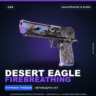 Desert Eagle | Firebreathing | Закалённое в боях · Скин Counter-Strike 2