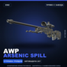 AWP | Arsenic Spill | Прямо с завода · Скин Counter-Strike 2