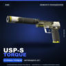 USP-S | Torque | Немного поношенное · Скин Counter-Strike 2