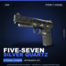 Five-SeveN | Silver Quartz | Прямо с завода · Скин Counter-Strike 2
