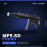 MP5-SD | Focus | Прямо с завода · Скин Counter-Strike 2