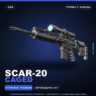 SCAR-20 | Caged | Прямо с завода · Скин Counter-Strike 2