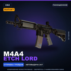 StatTrak™ M4A4 | Etch Lord | Поношенное · Скин Counter-Strike 2