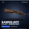Sawed-Off | Clay Ambush | Поношенное · Скин Counter-Strike 2