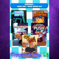 ☀️Neon Depth   Get Them Out!   Noodlebound   Lantern Push   Cute Bonfire Bundle XBOX