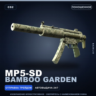 MP5-SD | Bamboo Garden | Поношенное · Скин Counter-Strike 2