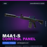 M4A1-S | Control Panel | Закалённое в боях · Скин Counter-Strike 2