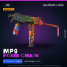 StatTrak™ MP9 | Food Chain | Закалённое в боях · Скин Counter-Strike 2