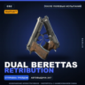 StatTrak™ Dual Berettas | Retribution | После полевых испытаний · Скин CS2
