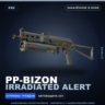 PP-Bizon | Irradiated Alert | Закалённое в боях · Скин Counter-Strike 2