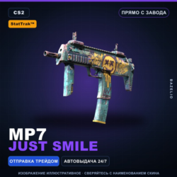 StatTrak™ MP7 | Just Smile | Прямо с завода · Скин Counter-Strike 2