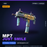 StatTrak™ MP7 | Just Smile | Прямо с завода · Скин Counter-Strike 2