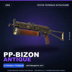 PP-Bizon | Antique | После полевых испытаний · Скин Counter-Strike 2
