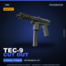 StatTrak™ Tec-9 | Cut Out | Поношенное · Скин Counter-Strike 2