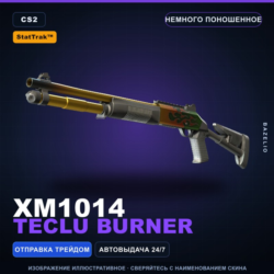 StatTrak™ XM1014 | Teclu Burner | Немного поношенное · Скин Counter-Strike 2
