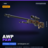 StatTrak™ AWP | PAW | Поношенное · Скин Counter-Strike 2