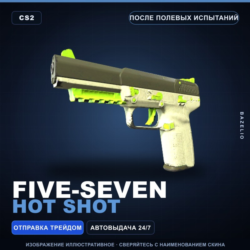 Five-SeveN | Hot Shot | После полевых испытаний · Скин Counter-Strike 2