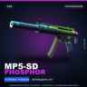 MP5-SD | Phosphor | Поношенное · Скин Counter-Strike 2