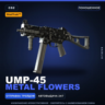StatTrak™ UMP-45 | Metal Flowers | Поношенное · Скин Counter-Strike 2