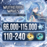 66.000-115.000 АСТРИТА | 110-240 КРУТОК | ЕВРОПА | НЕРОЛЕННЫЙ | WUTHERING WAVES ВУВА