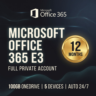 Аккаунт Microsoft Office 365 E3 | 15 Устройств (ПК/Mac/Моб) | 100GB | Автовыдача
