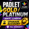 Padlet Gold / Platinum | 1 Месяц / 12 Месяцев | Активация на Ваш Аккаунт | Гарантия