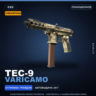 Сувенирный Tec-9 | VariCamo | Поношенное · Скин Counter-Strike 2
