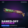 Sawed-Off | Devourer | Поношенное · Скин Counter-Strike 2
