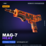 StatTrak™ MAG-7 | Heat | Немного поношенное · Скин Counter-Strike 2