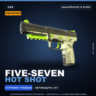 Сувенирный Five-SeveN | Hot Shot | Закалённое в боях · Скин Counter-Strike 2