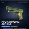 Five-SeveN | Jungle | Закалённое в боях · Скин Counter-Strike 2