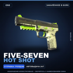 Five-SeveN | Hot Shot | Закалённое в боях · Скин Counter-Strike 2