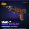 Сувенирный MAG-7 | Core Breach | Поношенное · Скин Counter-Strike 2