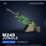M249 | Jungle | Закалённое в боях · Скин Counter-Strike 2