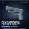 Five-SeveN | Forest Night | Прямо с завода · Скин Counter-Strike 2