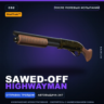StatTrak™ Sawed-Off | Highwayman | После полевых испытаний · Скин Counter-Strike 2