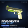 Five-SeveN | Hot Shot | Поношенное · Скин Counter-Strike 2