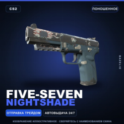 Five-SeveN | Nightshade | Поношенное · Скин Counter-Strike 2