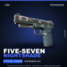Five-SeveN | Nightshade | Поношенное · Скин Counter-Strike 2