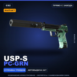 StatTrak™ USP-S | PC-GRN | Прямо с завода · Скин Counter-Strike 2